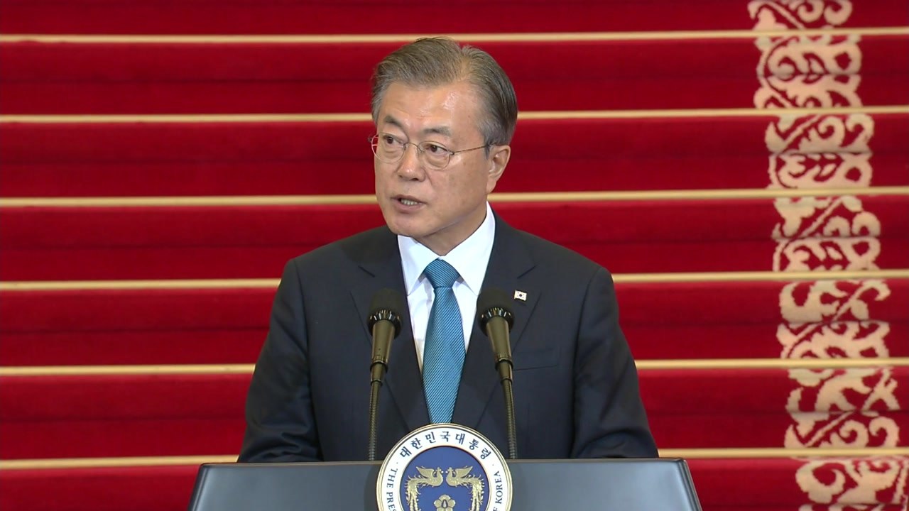 靑 "문재인 대통령, 트럼프에 '한일 갈등' 관심 요청" / YTN