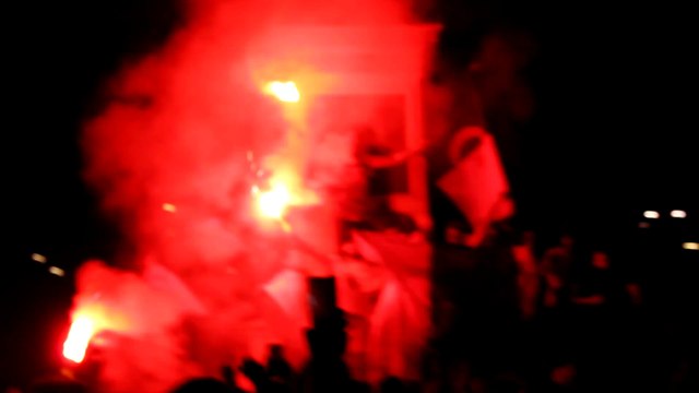 fête des supporters à Mâcon juillet 2019 lors de la victoire d'Algérie en finale de Coupe d'Afrique (3)