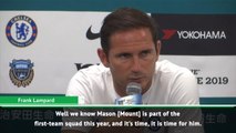 Mason Mount part of Lampard's first-team plans