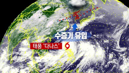 5호 태풍 다나스, 상륙 못 하고 소멸한 이유 / YTN