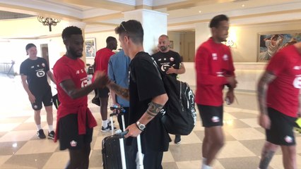 Domagoj Bradarić déjà en compagnie de ses nouveaux coéquipiers au Portugal  