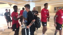Domagoj Bradarić déjà en compagnie de ses nouveaux coéquipiers au Portugal  