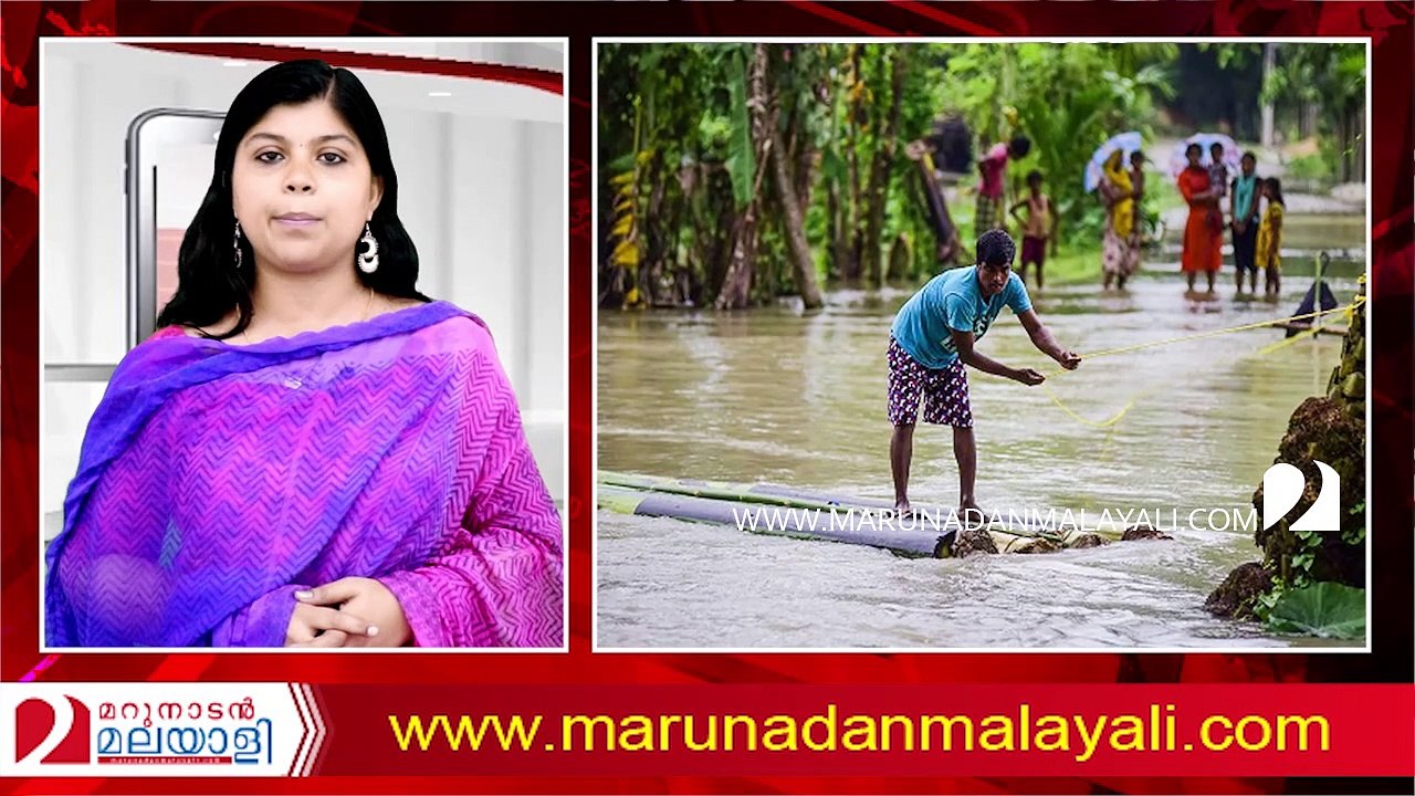 Heavy rain in assam