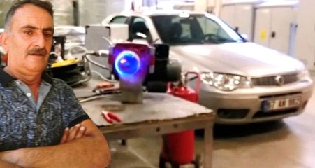 Deniz Geldeç isimli mucit, 1 litre benzinden 300 litre gaz elde ettiğini iddia etti