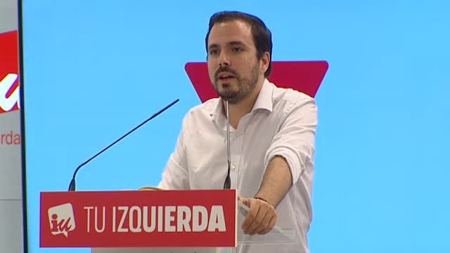 Alberto Garzón: La posibilidad de un Gobierno de coalición ya no es remota sino posible