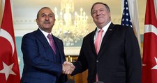 Son Dakika! Dışişleri Bakanı Çavuşoğlu, ABD'li mevkidaşı Pompeo ile görüştü