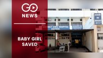 Abandoned Newborn Girl Saved