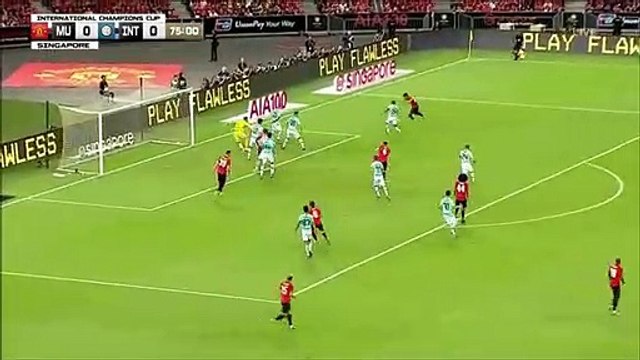 Manchester United 1-0 Internazionale - Mason Greenwood goal