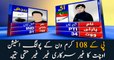 Unofficial Results of PK-108 in EX-FATA