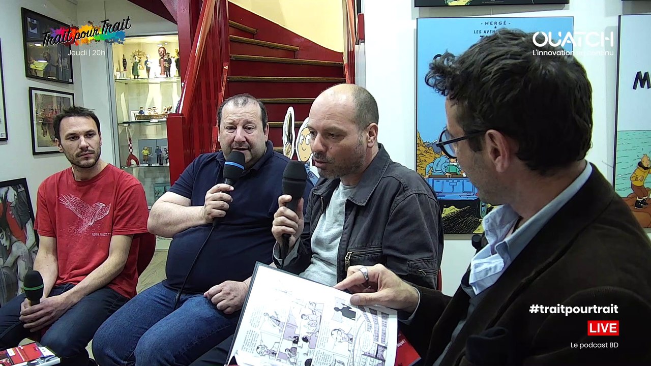 Trait pour trait S02E37 : "Le travail m'a tué" chez Futuropolis avec le dessinateur Grégory Mardon