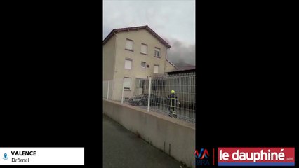 VALENCE  Incendie d’un appartement : un voisin pris en charge par les sapeurs-pompiers