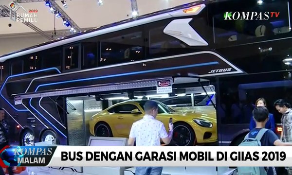 GIIAS 2019: Bus Mewah Punya ‘Garasi Berjalan’