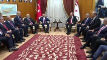 Cumhurbaşkanı Yardımcısı Oktay, KKTC Başbakanı Tatar'ı ziyaret etti