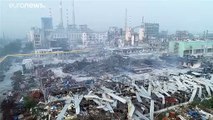 شاهد: دمار كبير خلفه انفجار في مصنع غاز بالصين راح ضحيته 10 أشخاص على الأقل