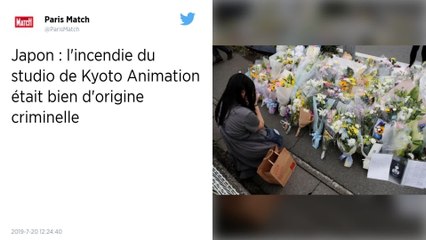 Kyoto Animation : La police confirme l’origine criminelle de l’incendie du studio japonais