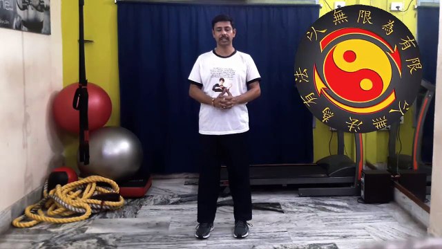 Jeet Kune Do Martial Arts Techniques How to Do The stop kick,(Jeet Tek) - Foot obstruction in [Hindi - हिन्दी]