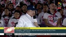 Pdte. Ortega reitera que seguirá trabajando por la paz en Nicaragua