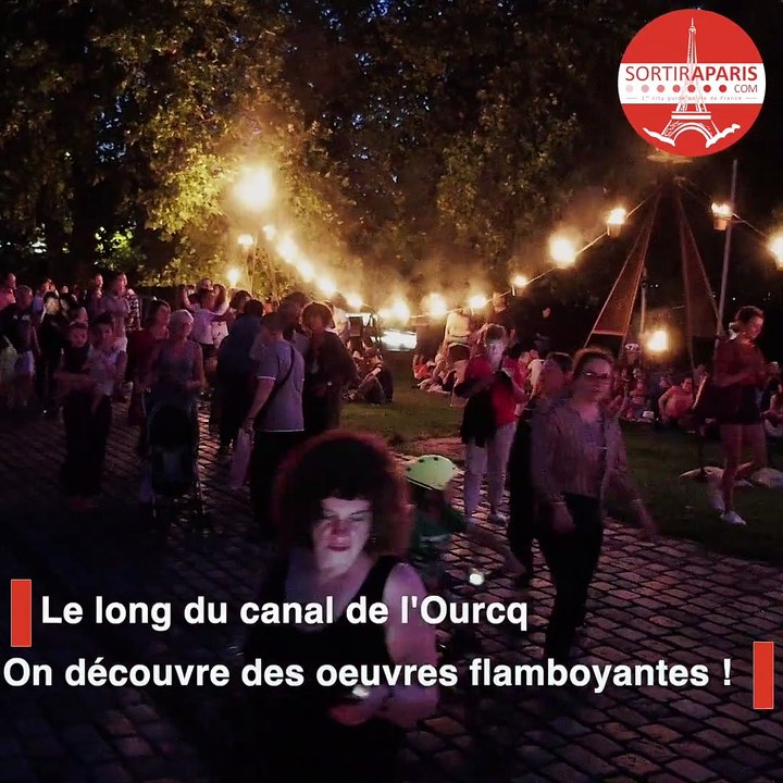 Installation de feu, le spectacle pyrotechnique gratuit à la Villette