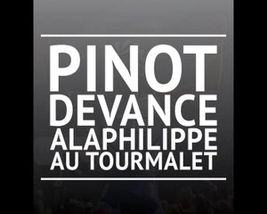 Pinot devance Alaphilippe au Tourmalet