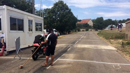 Course de côte moto au Petit Abergement