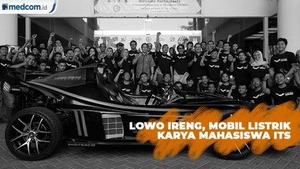 Lowo Ireng, Mobil Listrik Karya Mahasiswa ITS