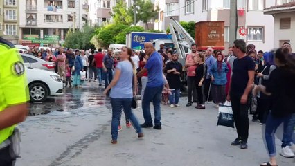 Klima patladı, ortalık savaş alanına döndü