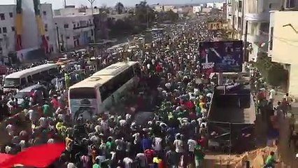 Accueil des Lions : Grande mobilisation comme du jamais vu