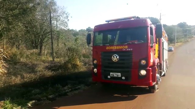 Novo grande incêndio ambiental mobiliza Corpo de Bombeiros