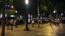 Cezayir Afrika Kupası'nı kaldırınca Paris sokakları doldu taştı!