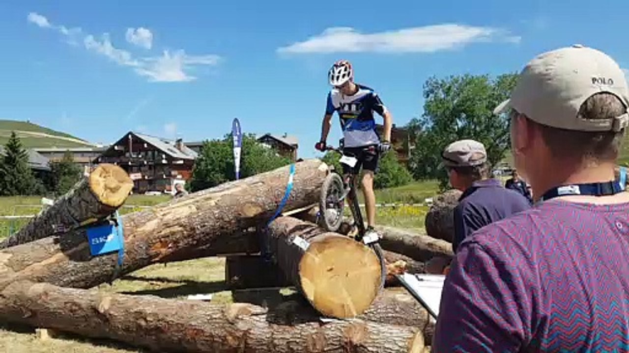 Trial / Championnats de France de VTT 2019 à l'Alpe d'Huez
