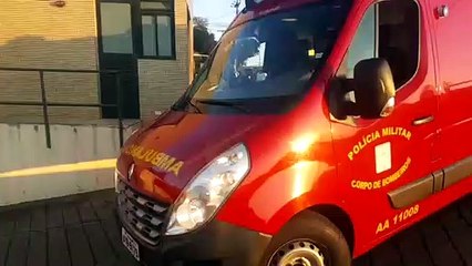 Recém-nascido cai de bebê conforto e é socorrido pelo Siate