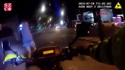 Polisten kaçan zanlıyı vatandaş yakaladı!