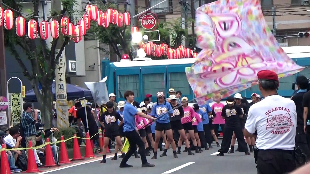 【2019/7/20】草加駅前よさこいサンバフェスティバル2019　team清門　A会場