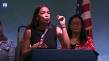 Alexandria Ocasio-Cortez hits back at Trump immigration policies