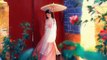 Beautiful Chinese Beauty Wears Chinese Traditional Clothes-Han Dress