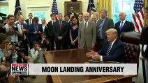 U.S. celebrates 50th anniversary of Apollo 11 moon landing