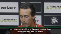 Emery will only sign players if they improve Arsenal