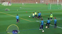 Fussballtraining_ 3er Ketten - Spielform - Taktik