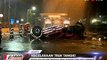 Kecelakaan di Ruas Tol Dalam Kota, Truk Tangki BBM Terbakar