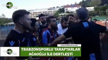 Trabzonsporlu taraftarlar, Ahmet Ağaoğlu ile dertleşti