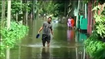 Las inundaciones provocadas por el monzón en el sur de Asia dejan ya 160 muertos