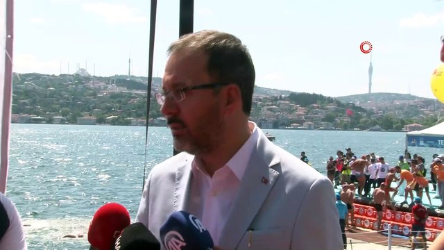 Bakan Kasapoğlu: '2020 sonuna kadar 1 milyon kişiye yüzme öğreteceğiz'