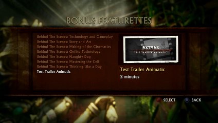 #46 Test Trailer Animatic [Uncharted 2: Among Thieves]