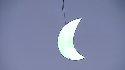 Madrid recuerda la gesta del Apolo 11 con una luna artificial gigante