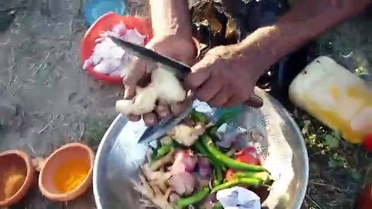 Chicken Karahi Desi Recipe - Village Style - My Village Food Secrets - Pak Villages Foods