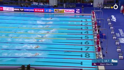 Mondiaux de natation 2019 : Maxime Grousset trop juste en demi-finale du 50 m papillon