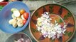 Anda Aloo Egg and Potato Desi Recipe - Village Style - My Village Food Secrets - Pak Villages Foods