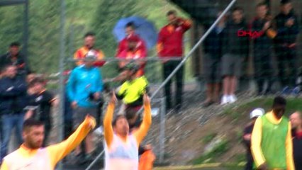 SPOR Galatasaray'da kıran kırana antrenman