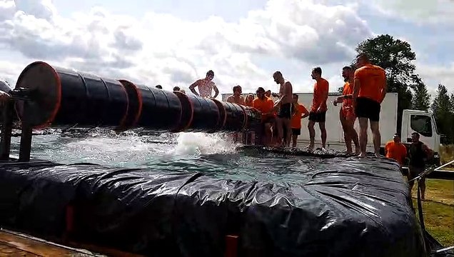 Les jeux intervillages à la fête des sports de Larians-et-Munans