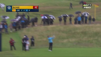 Gros raté pour Justin Rose la pluie fait son oeuvre